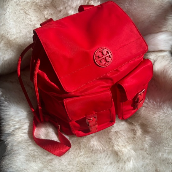 Tory Burch backpack like new come